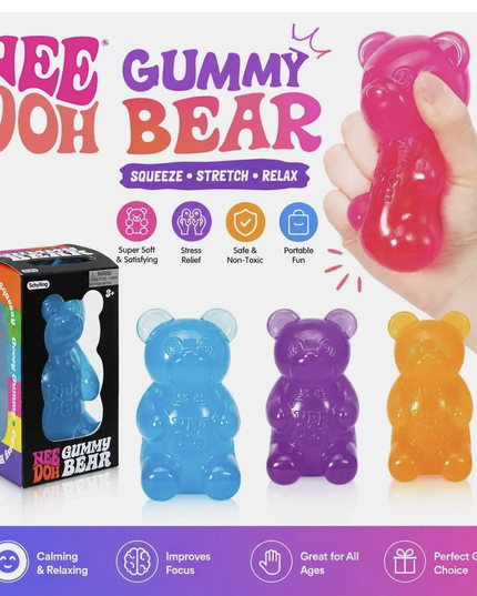 NeeDoh Gummy Bear Squishy