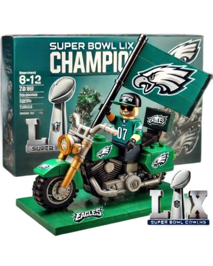 Philadelphia Eagles Building Blocks  – Perfect Gifts for True Fans