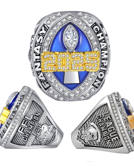 2025 Fantasy Football Champion Ring – Gifts for Fans/Friends/Family