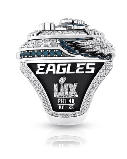 Personalized Philadelphia Eagles Super Bowl Ring - Customize with Your Name or Number - Ideal Gift for Sports Fans
