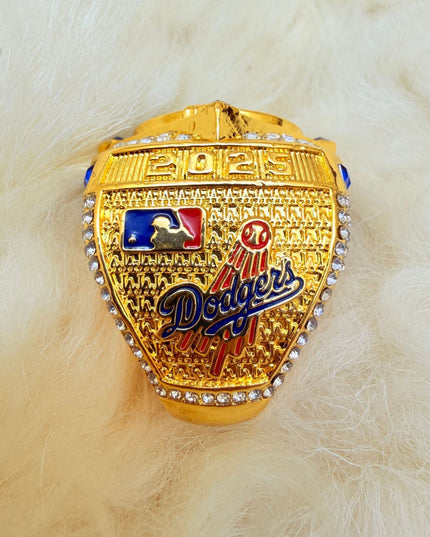 New 2025 Los Angeles Dodgers World Championship Ring – LA Baseball Fan Collectible Gift