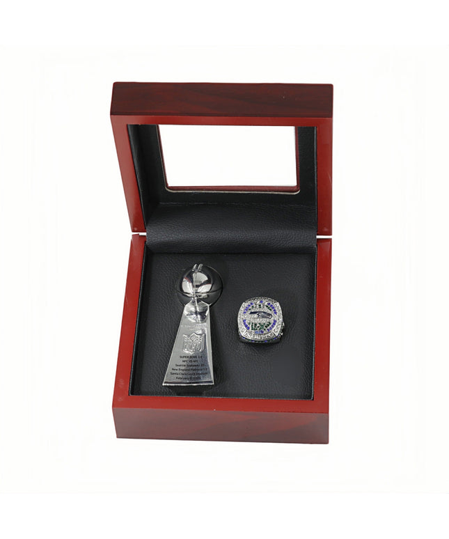 2025 Seattle Seahawks Championship Ring & Trophy Set –  New Release Limited Edition