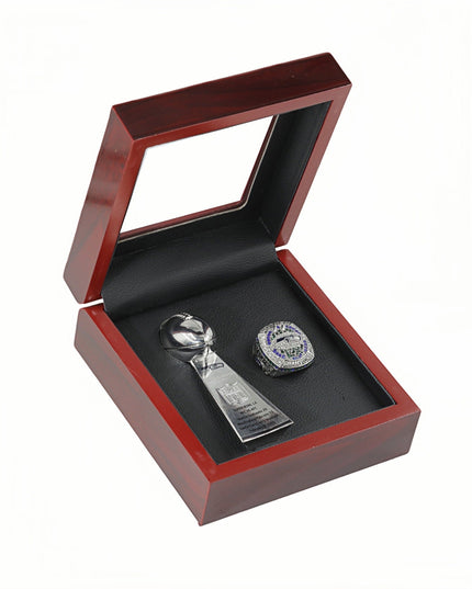 2025 Seattle Seahawks Championship Ring & Trophy Set –  New Release Limited Edition