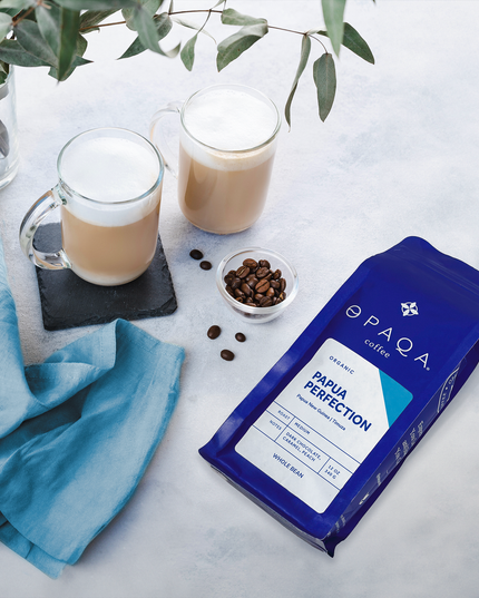 Papua New Guinea Organic Single-Origin Coffee, Opaqa Papua Perfection