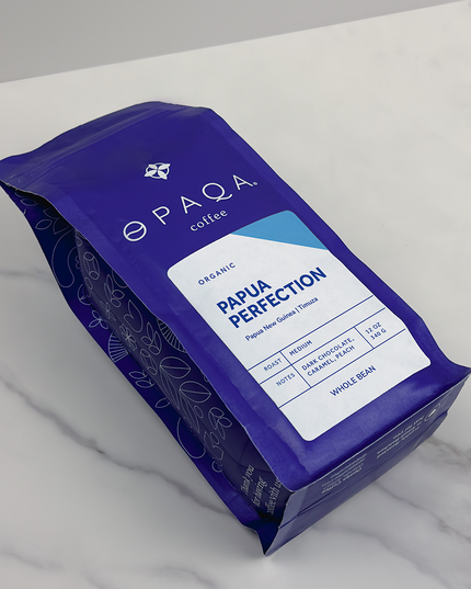 Papua New Guinea Organic Single-Origin Coffee, Opaqa Papua Perfection