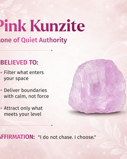 Rarer Than Diamonds - The Pink Kunzite Pendant
