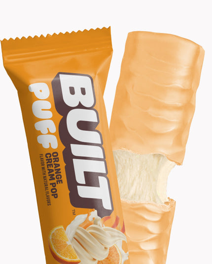 Orange Cream Pop Puff