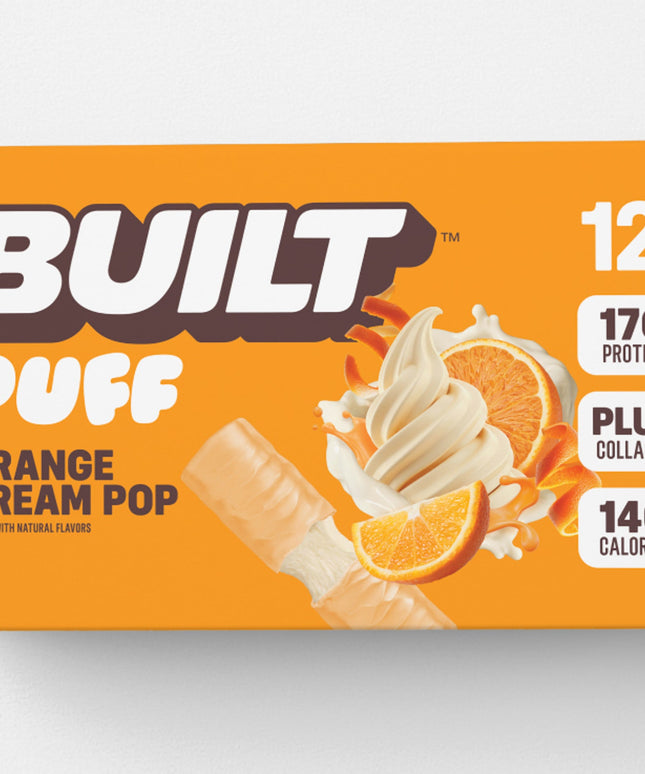 Orange Cream Pop Puff