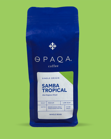 Specialty Brazilian Single Origin Coffee, Opaqa Samba Tropical