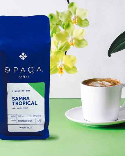 Specialty Brazilian Single Origin Coffee, Opaqa Samba Tropical