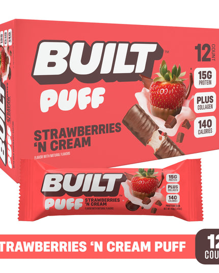 Strawberries 'N Cream Puff