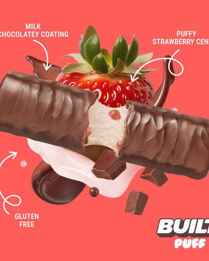 Strawberries 'N Cream Puff