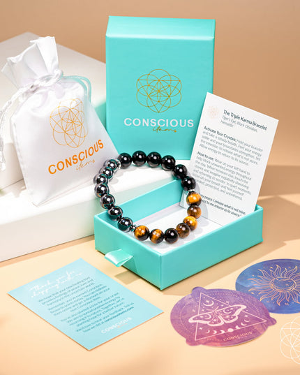The Triple Karma Shield Bracelet