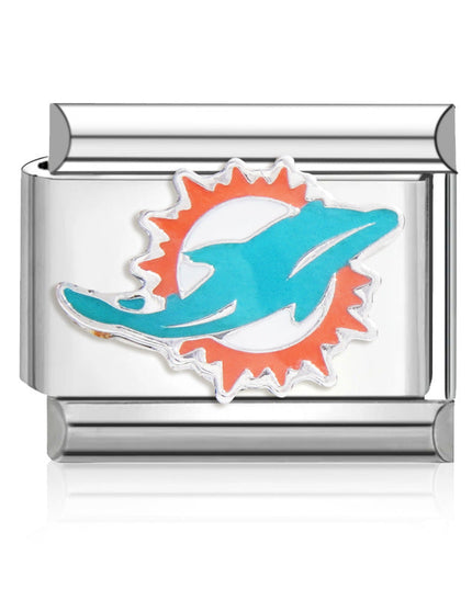 Football Team Logo Italian Charm Bracelet – Custom Gifts for Fans