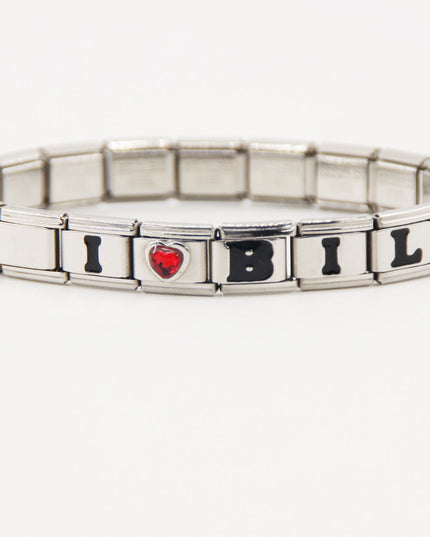 Buffalo Bills Italian Charm Bracelet – Perfect Fan Gift for Birthday, Christmas, Valentine’s Day & Game Day