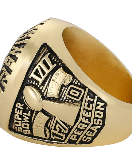1973 & 1974 Miami Back-to-Back Championship Ring & Trophy Set – Replica Ring Set for Collectors & Fans