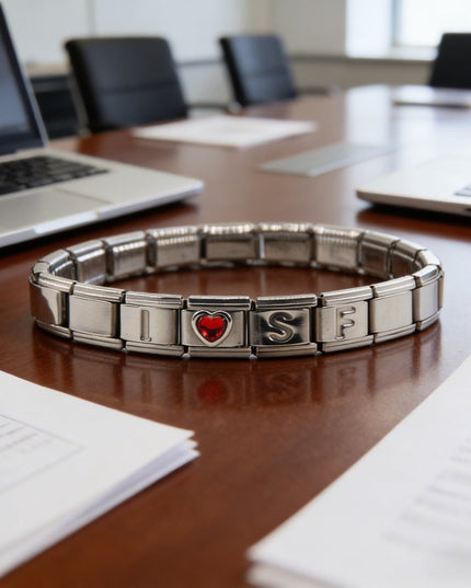 San Francisco 49ers Italian Charm Bracelet – Sports Fan Gift for Holiday, Birthday & Game Day