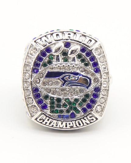 New 2025 Seahawks Championship Ring – Super Bowl 60 Fan Replica Ring