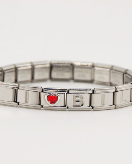 Buffalo Bills Italian Charm Bracelet – Perfect Fan Gift for Birthday, Christmas, Valentine’s Day & Game Day