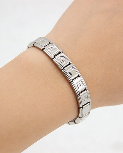 GO BIRDS  Italian Charm Bracelet -Game Day & Special Gift for Eagles Fans