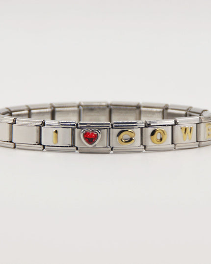 Dallas Cowboys Italian Charm Bracelet – DIY Custom Gift for Fans