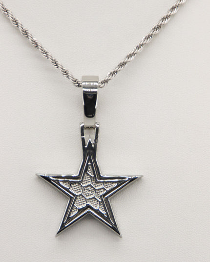 Dallas Cowboys Zircon Star Necklace –   Gift for Game Day, Birthday & Holiday