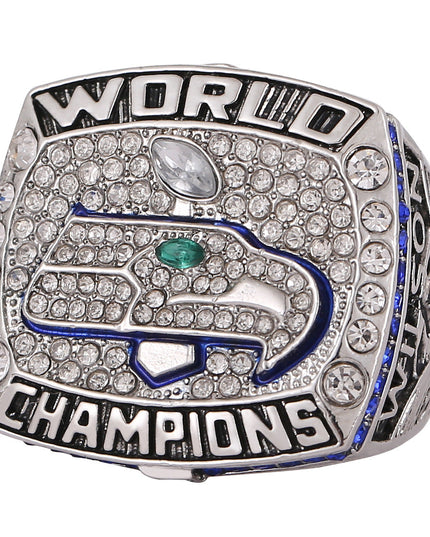 2014 Seattle Seahawks Championship Ring & Trophy Set-Collectible Memorabilia