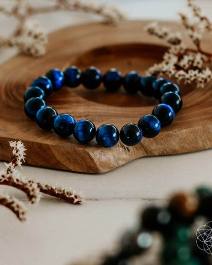 Blue Tiger’s Eye Bracelet