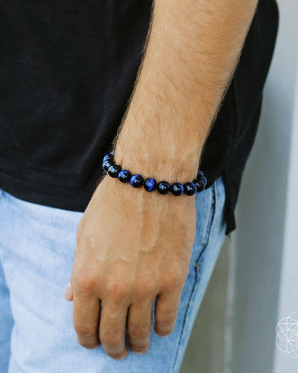 Blue Tiger’s Eye Bracelet