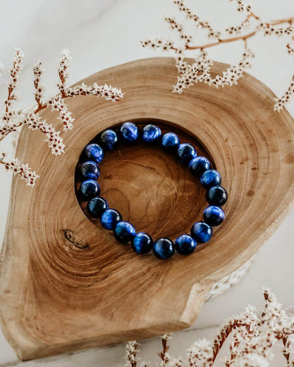 Blue Tiger’s Eye Bracelet