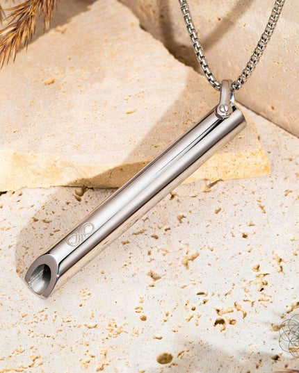 BREATHE. and Cycle Breaker - Mindfulness Breathing Necklaces