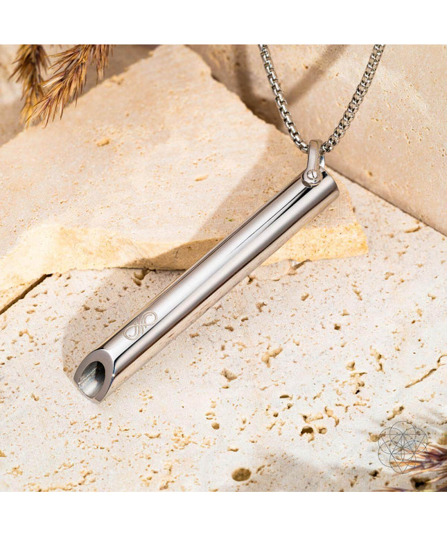 BREATHE. and Cycle Breaker - Mindfulness Breathing Necklaces