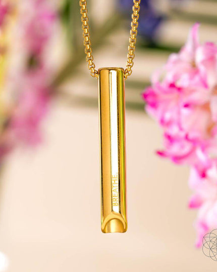 BREATHE. and Cycle Breaker - Mindfulness Breathing Necklaces