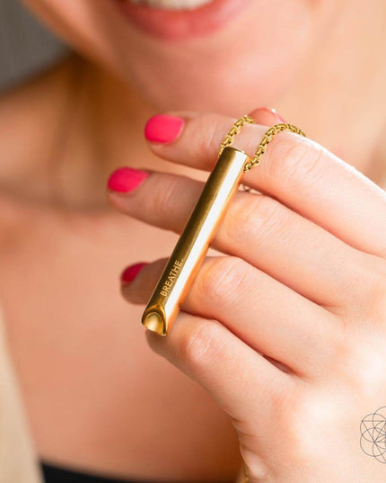 BREATHE. and Cycle Breaker - Mindfulness Breathing Necklaces