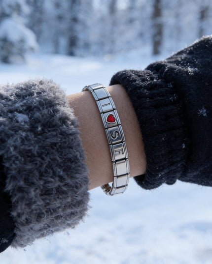 San Francisco 49ers Italian Charm Bracelet – Sports Fan Gift for Holiday, Birthday & Game Day