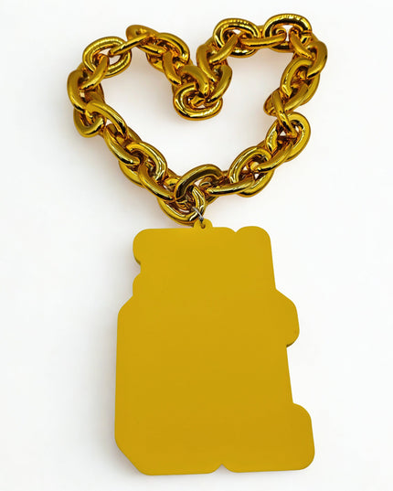 Player 3D Logo EVA Foam Necklace 30 inches – The Perfect Game Day Gift for Fans