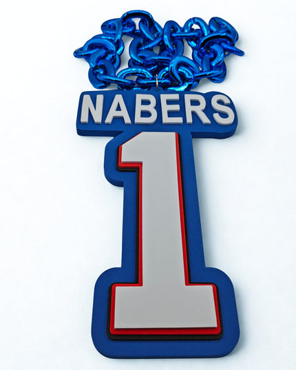 Player 3D Logo EVA Foam Necklace 30 inches – The Perfect Game Day Gift for Fans