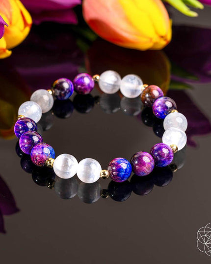 Cosmic Energy Amplifier - Galaxy Tiger’s Eye Bracelet