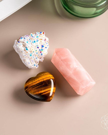 Crystal Fridge Magnets - Trio of Protection & Comfort