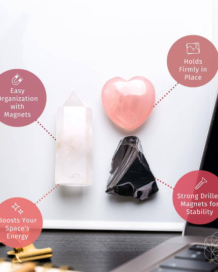 Crystal Guardian Magnets - Trio of Peace & Protection