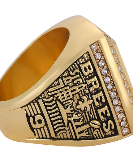 2010 New Orleans Saints Super Bowl XLIV Championship Ring & Trophy Set