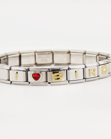 GO BIRDS  Italian Charm Bracelet -Game Day & Special Gift for Eagles Fans