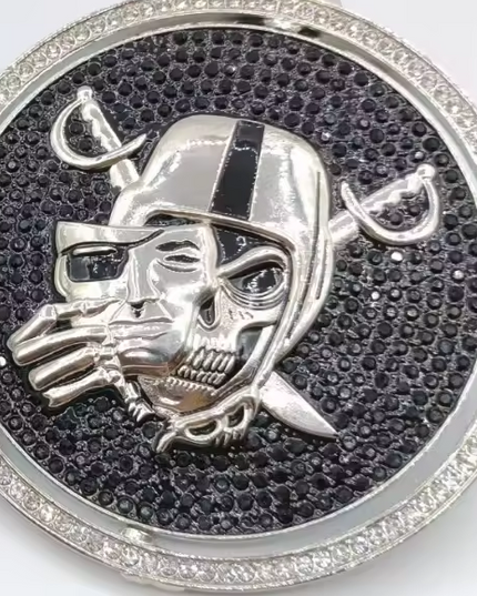Rotating Sports Team Logo Pendant Necklace –  Perfect Gifts for True Fans