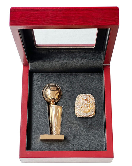 2019 Toronto Raptors Championship Ring and Trophy Set – Replica Collectible for Basketball Fans