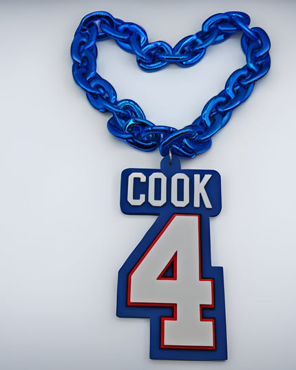 Player 3D Logo EVA Foam Necklace 30 inches – The Perfect Game Day Gift for Fans