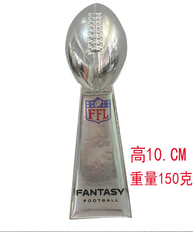 2023 Fantasy Football Champion Ring and Trophy Set – League Winner Award Gift Box