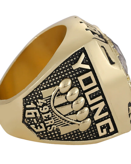 San Francisco 49ers Dynasty Era Ring & Trophy Set – Championship Replica Collector Display