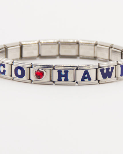 Seattle Seahawks Italian Charm Bracelet – Personalized Fan Gift for  for Birthdays, Holidays & Game Day