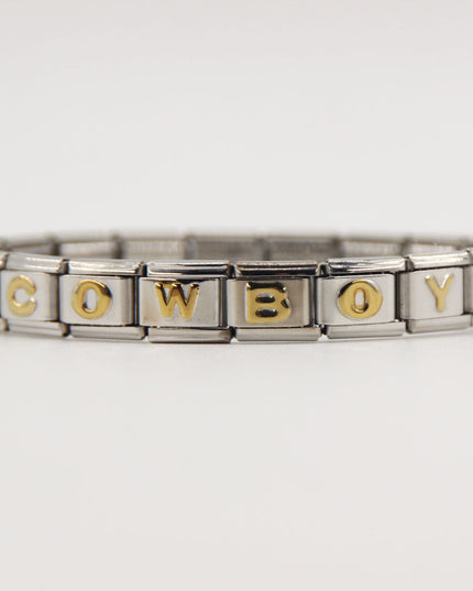Dallas Cowboys Italian Charm Bracelet – DIY Custom Gift for Fans