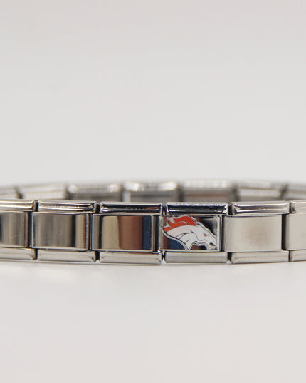 Football Team Logo Italian Charm Bracelet – Custom Gifts for Fans